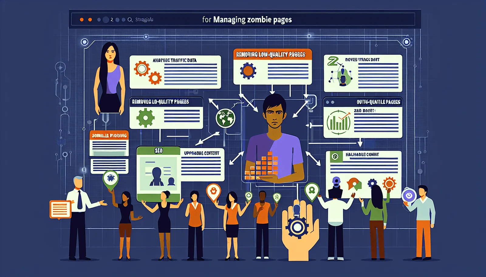 découvrez le concept de page zombie seo grâce aux explications claires et détaillées d'olivier duffez. apprenez comment ces pages peuvent impacter votre référencement et quelles stratégies adopter pour les gérer efficacement.